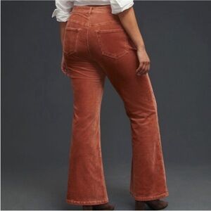Pilcro Burnt Orange Corduroy Pants